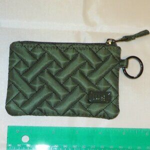 Lug Metro ID Pouch in Olive Green - EUC